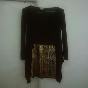 Gorgeous long-sleeve mini dress